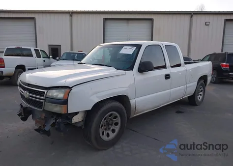 2006 Chevrolet Silverado 1500 Work Truck из США, поврежденный, VIN 1GCEC19X66Z141436